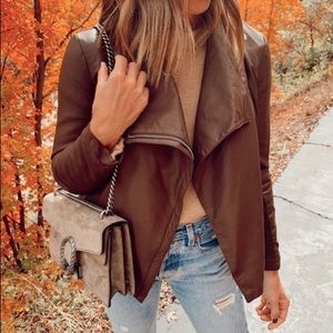 BB Dakota Brown Leather Jacket